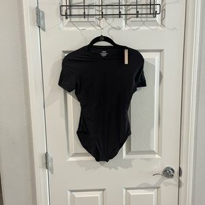 SKIMS COTTON JERSEY T-SHIRT BODYSUIT NWT M